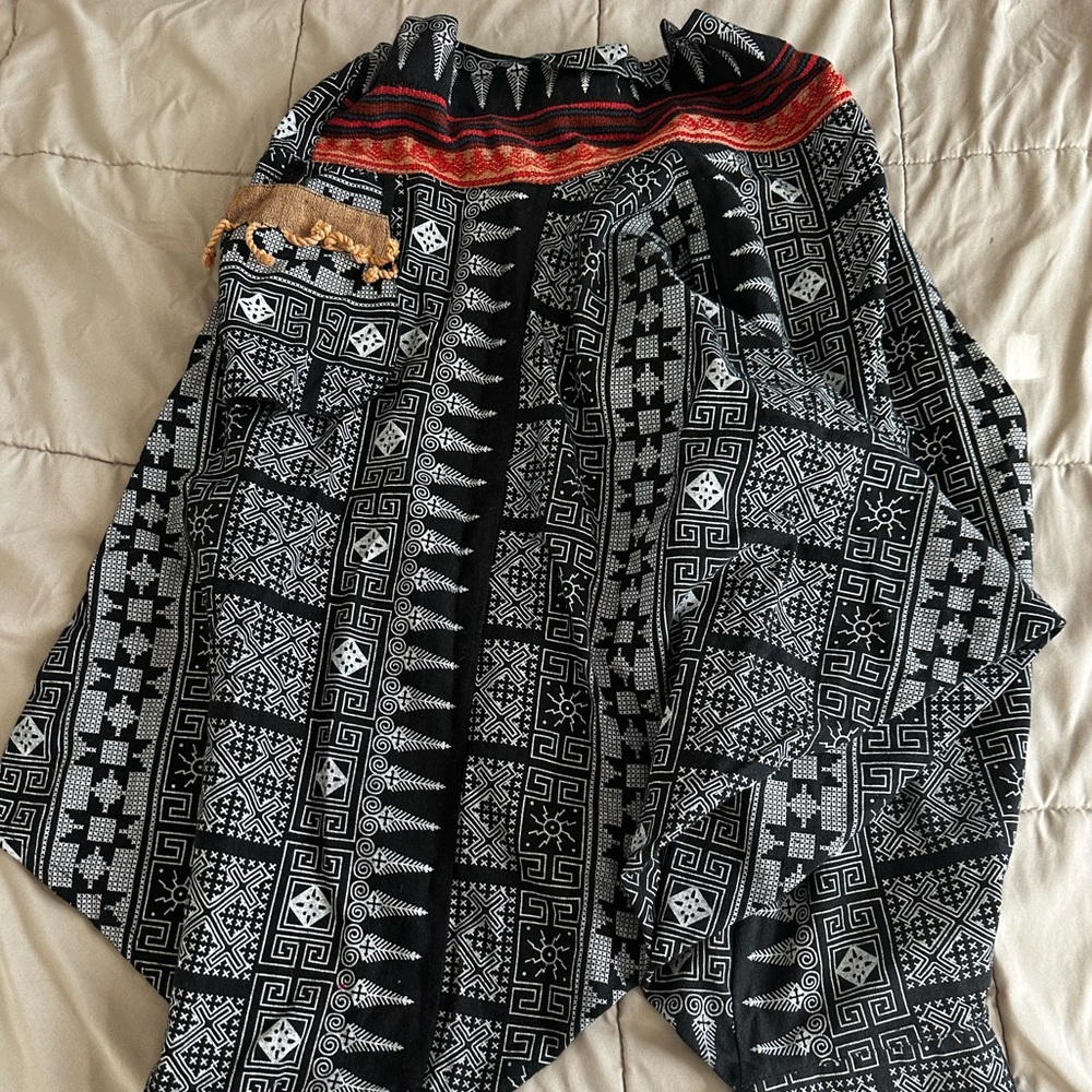 Black and White Haram Pants